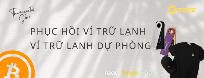 Khôi phục Ví lạnh Ledger bằng cụm từ khôi phục