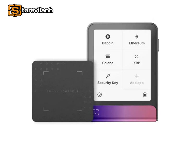 Nhập seed offline tr&ecirc;n v&iacute;, kh&ocirc;ng chia sẻ, lu&ocirc;n kiểm tra giao dịch trước khi x&aacute;c nhận