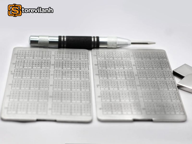 Lưu seed tr&ecirc;n bảng th&eacute;p gi&uacute;p chống ẩm, ch&aacute;y, tăng độ bền v&agrave; an to&agrave;n &nbsp;