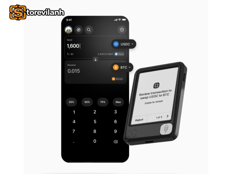 V&iacute; lạnh mang lại sự an t&acirc;m khi lưu trữ crypto, gi&uacute;p tr&aacute;nh rủi ro v&agrave; y&ecirc;n t&acirc;m đầu tư d&agrave;i hạn