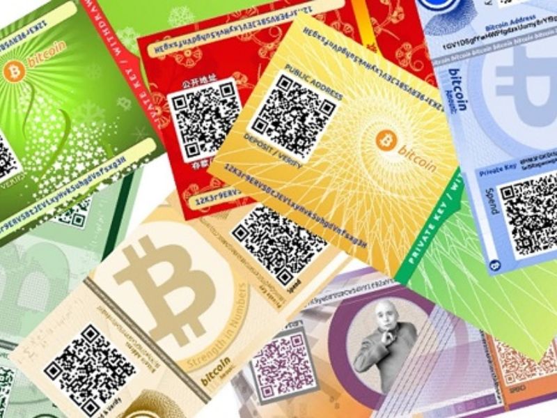 V&iacute; giấy lưu Private Key offline an to&agrave;n nhưng dễ hư hỏng v&agrave; thất lạc