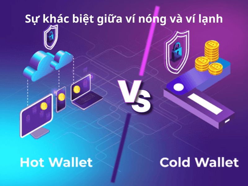 Sự khác biệt giữa ví nóng và ví lạnh: Đâu là giải pháp tốt?
