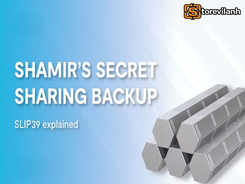 Shamir Backup chia seed v&iacute; th&agrave;nh nhiều phần để giảm rủi ro mất hoặc bị đ&aacute;nh cắp