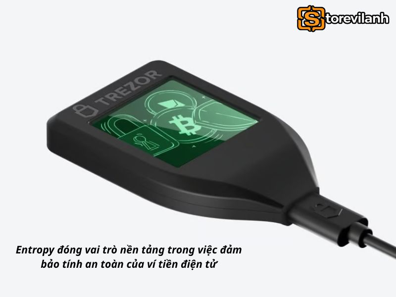 Entropy l&agrave; nền tảng bảo mật, quyết định độ an to&agrave;n của v&iacute; tiền số