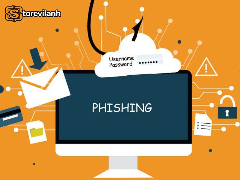Phishing giả mạo website để đ&aacute;nh cắp mật khẩu v&agrave; th&ocirc;ng tin t&agrave;i khoản