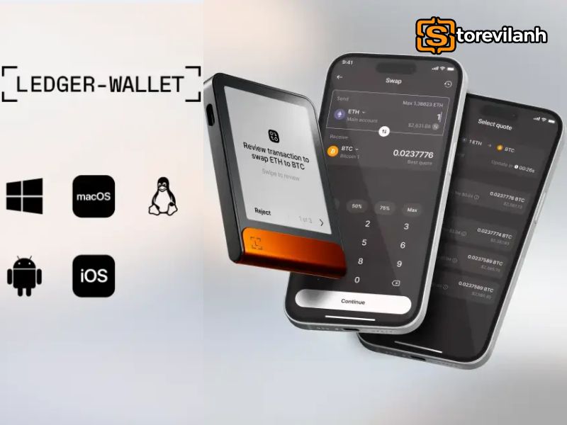 Ledger Wallet&trade; bảo vệ t&agrave;i sản số, kết hợp phần cứng v&agrave; ri&ecirc;ng tư Aleo