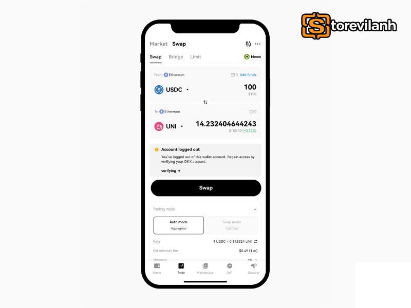 UniswapX tự động định tuyến giao dịch để chọn mức gi&aacute; tối ưu, giảm ph&iacute; v&agrave; tăng hiệu quả