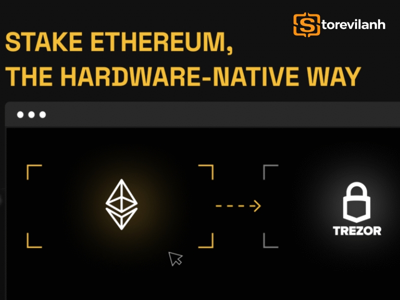 Staking ETH tr&ecirc;n Trezor Suite tự động t&iacute;ch lũy phần thưởng, tối ưu lợi nhuận d&agrave;i hạn