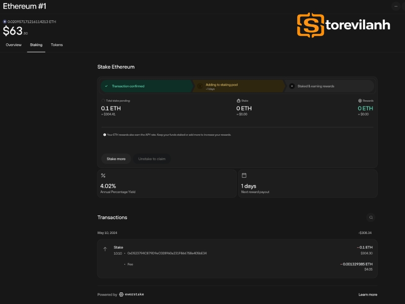 Trezor &aacute;p dụng ph&iacute; staking ETH minh bạch, chỉ 10% phần thưởng v&agrave; kh&ocirc;ng ph&iacute; ẩn
