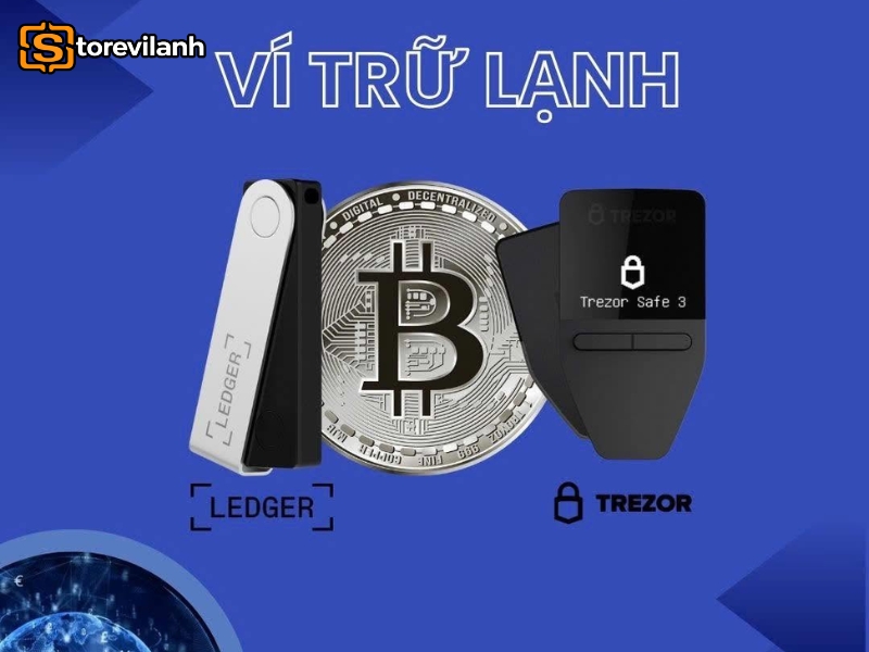V&iacute; lạnh lưu trữ kh&oacute;a ngoại tuyến, gi&uacute;p bảo vệ t&agrave;i sản số an to&agrave;n trước c&aacute;c nguy cơ tấn c&ocirc;ng mạng