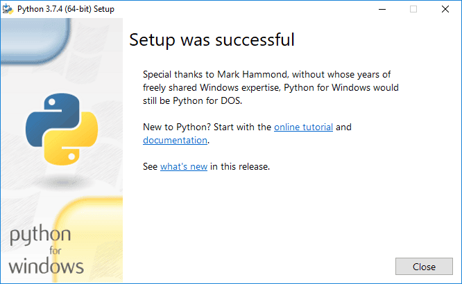 Khi m&agrave;n h&igrave;nh th&ocirc;ng b&aacute;o Setup was successful xuất hiện, qu&aacute; tr&igrave;nh c&agrave;i đặt đ&atilde; ho&agrave;n tất