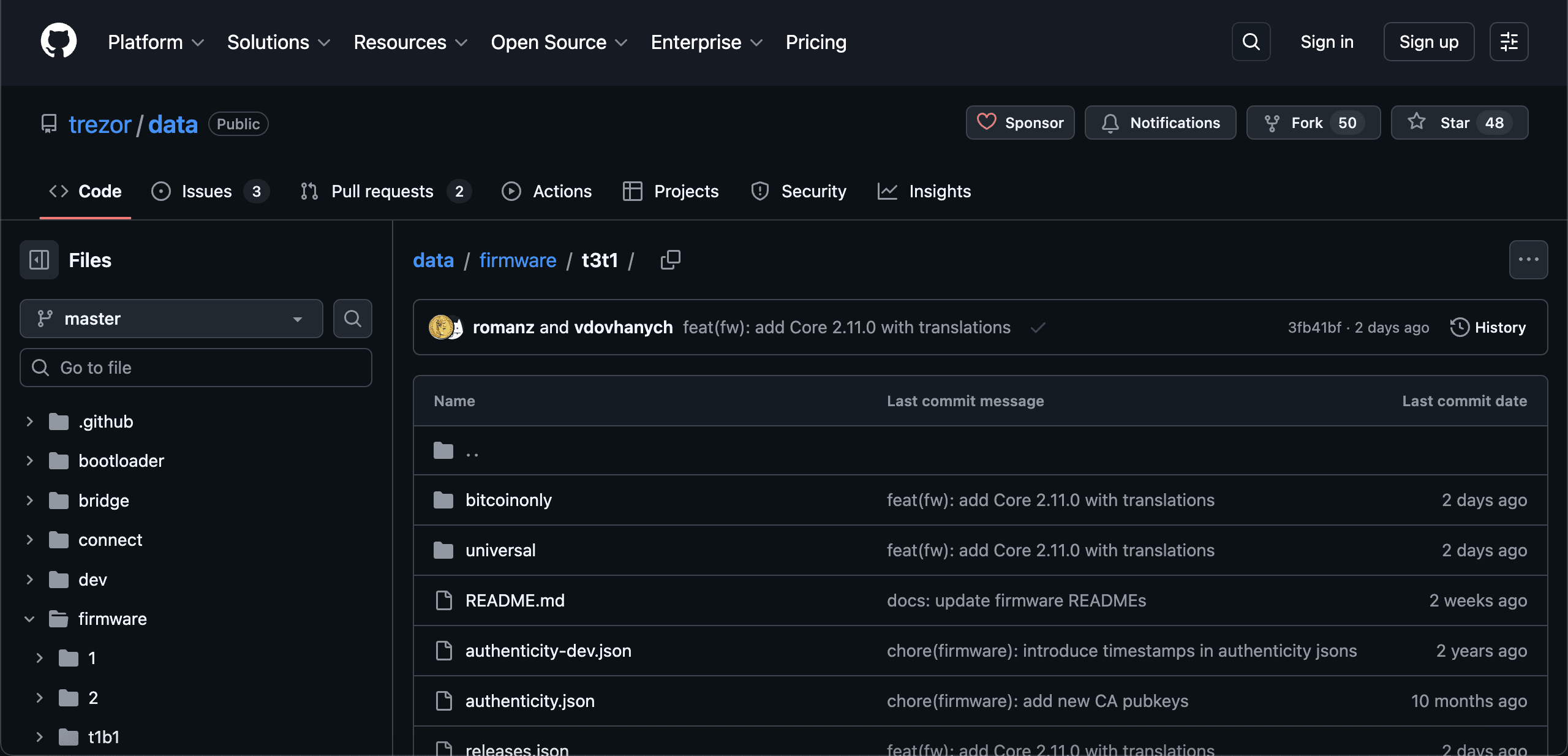 Nhấp v&agrave;o li&ecirc;n kết github.com trong cửa sổ