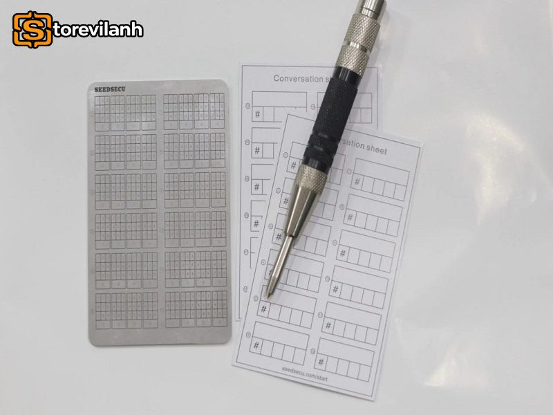 Khung th&eacute;p kh&ocirc;ng gỉ gi&uacute;p bảo vệ bản sao lưu khỏi nước, nhiệt v&agrave; m&ocirc;i trường