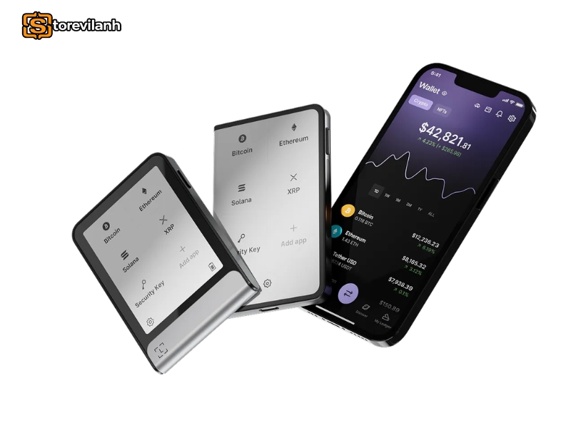 Ledger cho ph&eacute;p gửi tiền trực tiếp, kiểm tra v&agrave; x&aacute;c nhận giao dịch an to&agrave;n