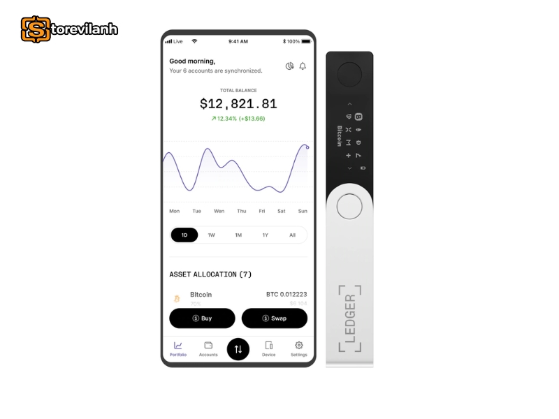DMK chỉ thay đổi lớp kết nối, c&ograve;n thiết bị, kh&oacute;a ri&ecirc;ng v&agrave; t&agrave;i sản Ledger vẫn giữ nguy&ecirc;n