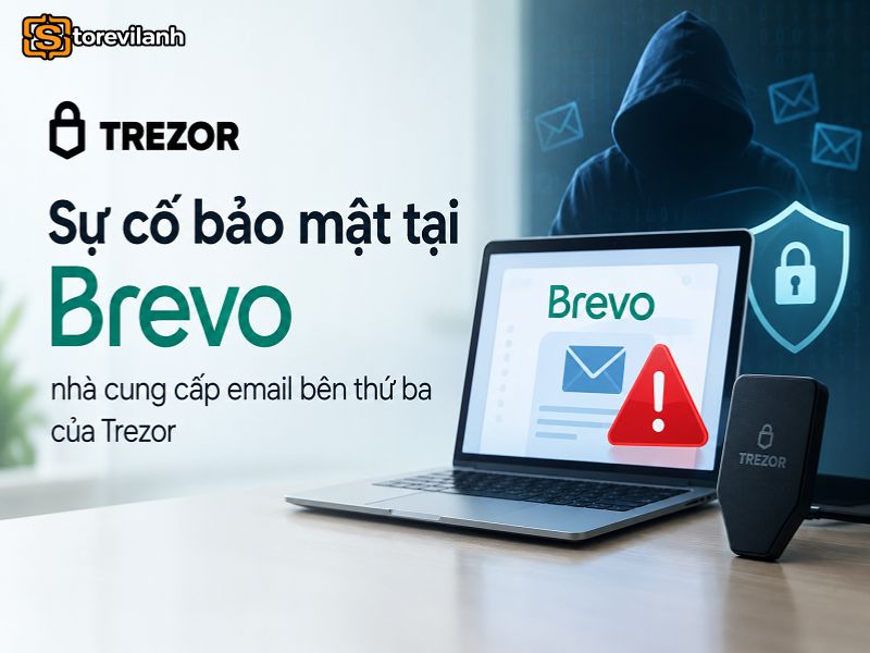 Sự cố bảo mật tại Brevo, nhà cung cấp email bên thứ ba của Trezor