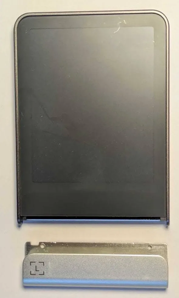 Ledger Flex đ&atilde; th&aacute;o khung nh&ocirc;m - mặt trước