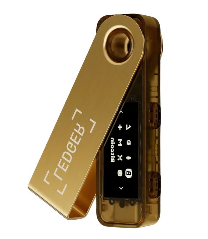 Ledger Nano S Plus màu Gold - Hình 4