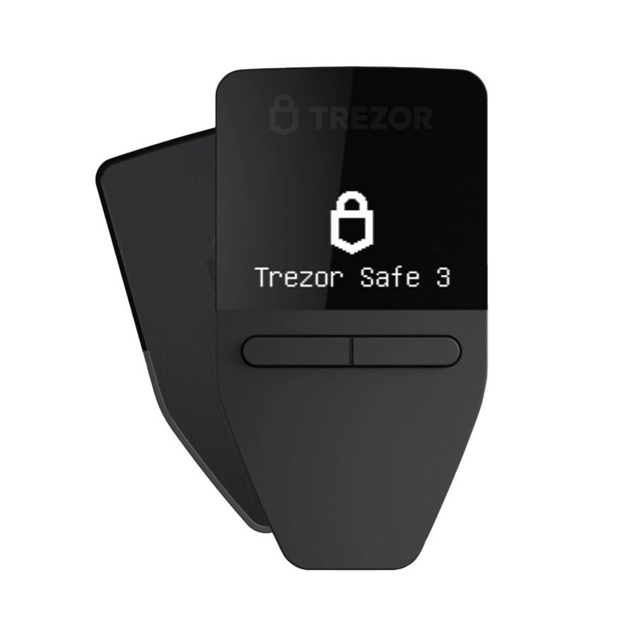 Trezor Safe 3 màu Cosmic Black - Đen - Hình 5